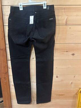 7 for all mankind women’s black jeans, NWT